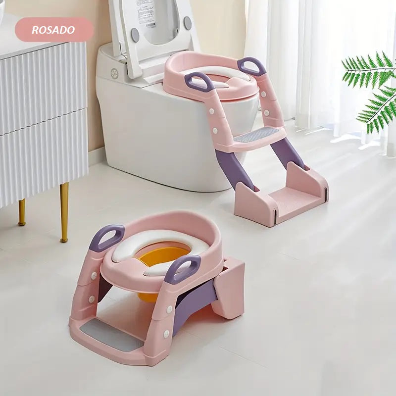 ASIENTO ESCALERA INODORO PARA NIÑOS