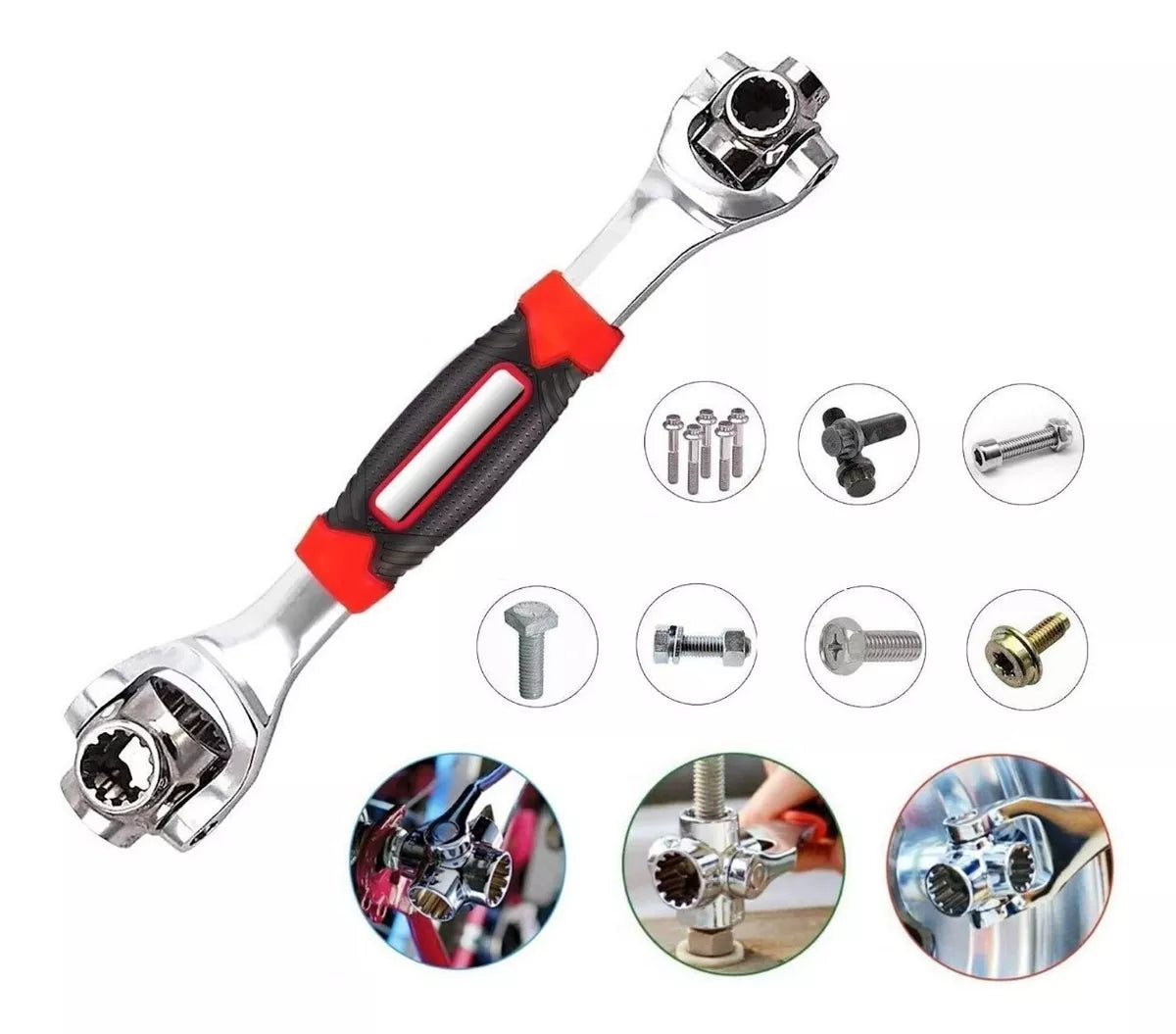 Llave de Auto Multifuncional 48 en 1